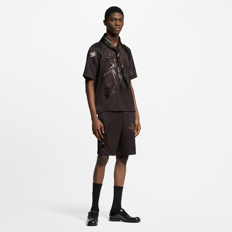 Louis Vuitton Embellished Jersey Shorts outlook