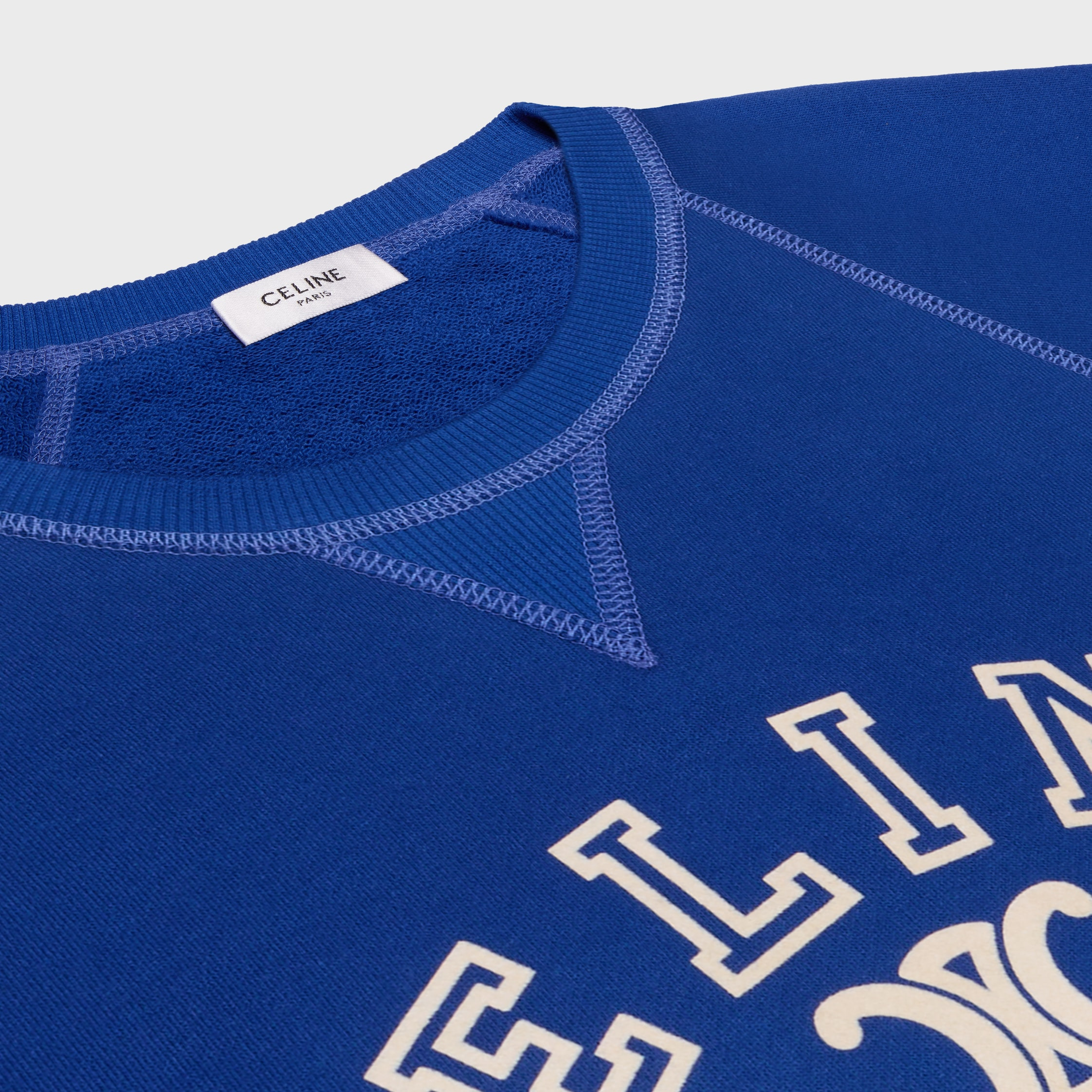 regular sweatshirt IN cotton fleece - 3