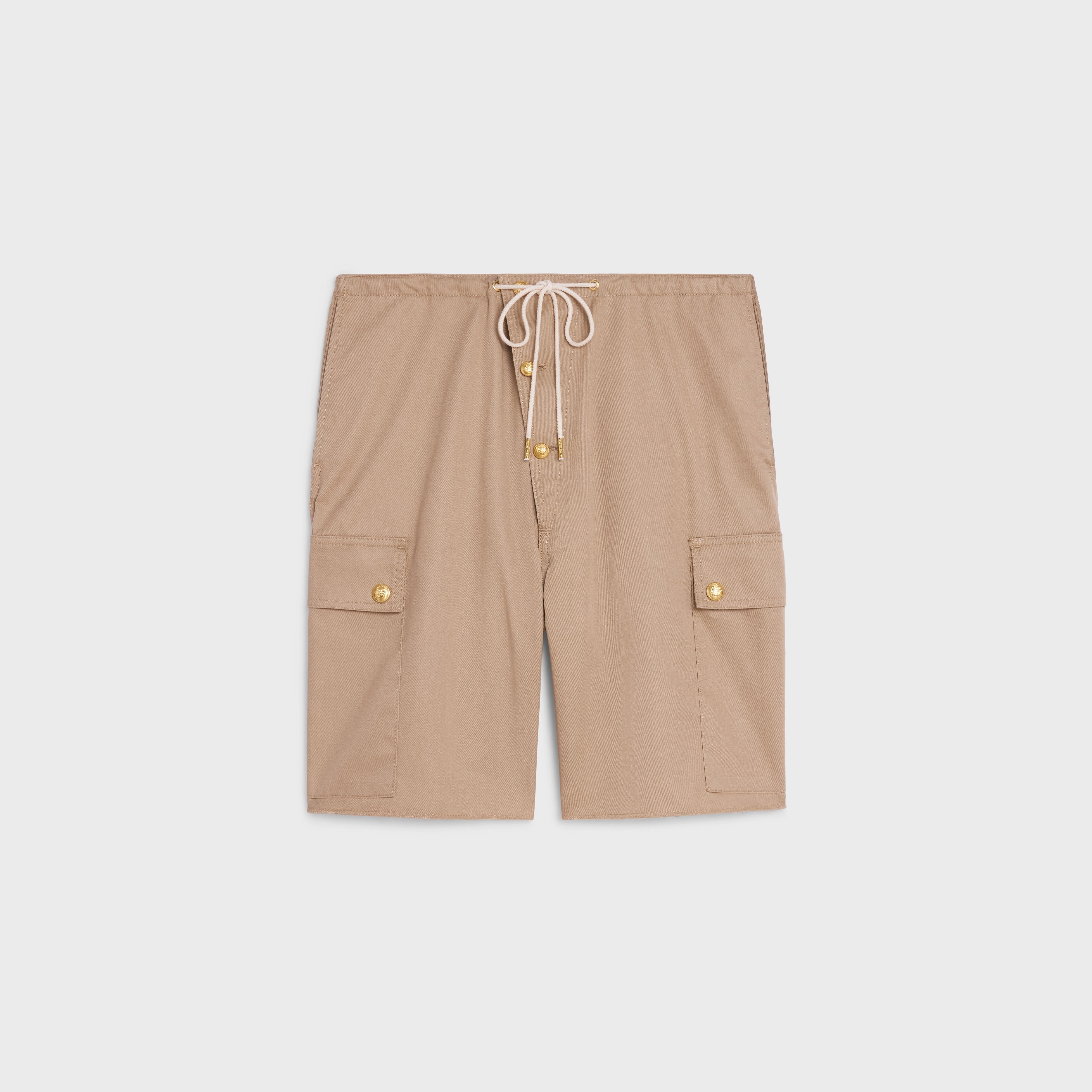 CARGO SHORTS IN TECHNICAL COTTON - 1