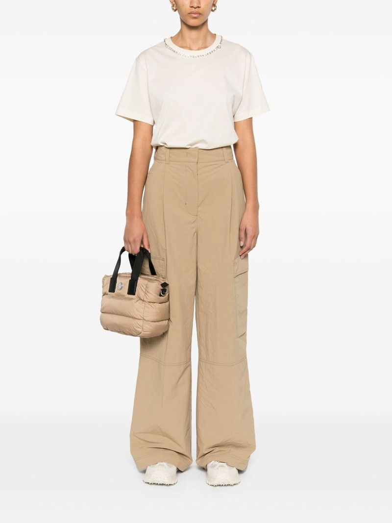 Moncler crystal-embellished T-shirt outlook