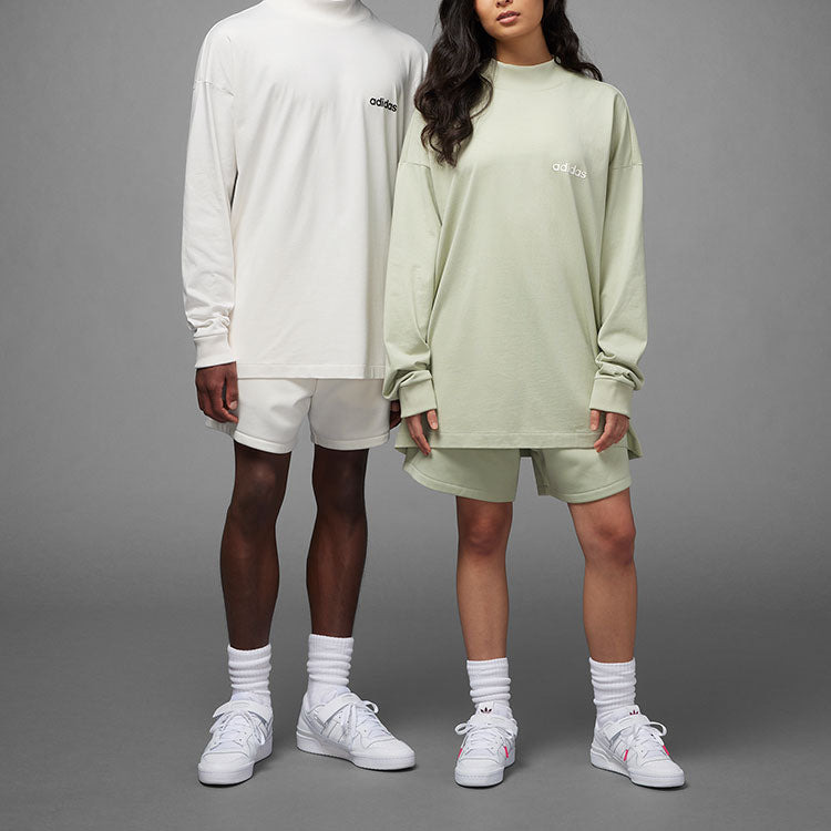 adidas Basketball Long Sleeve Tee 'White' IA3424 - 2