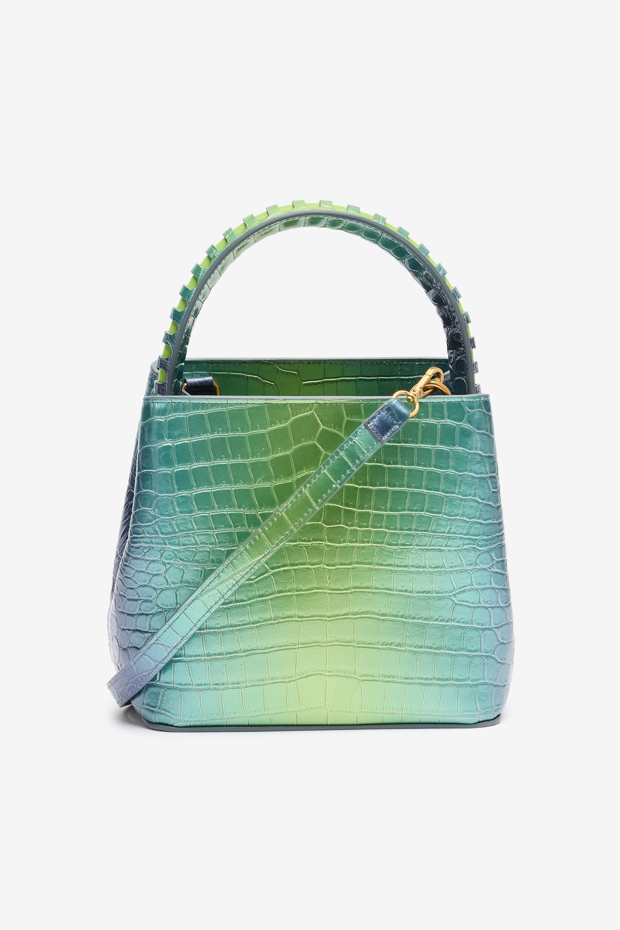 Roar Bag With Crocodile Print - 2