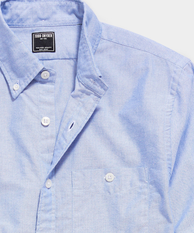 TODD SNYDER Slim Favorite Oxford Shirt outlook