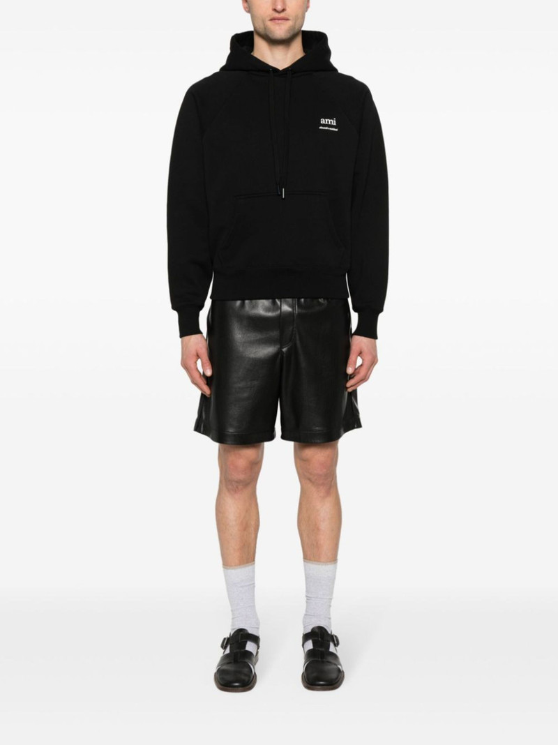 AMI Paris Ami de Coeur logo-print hoodie outlook