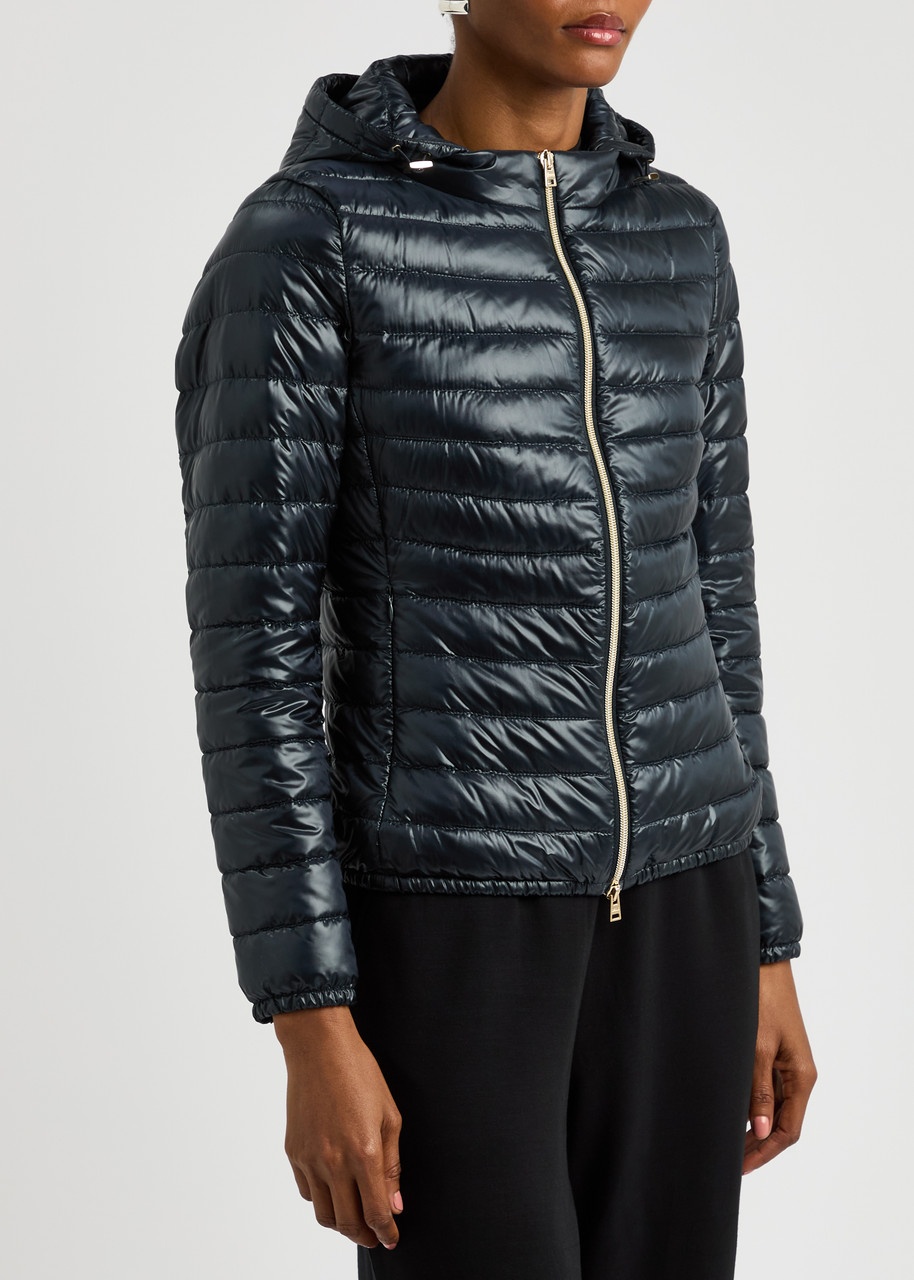Herno Angela Quilted Hooded Shell Jacket - 2