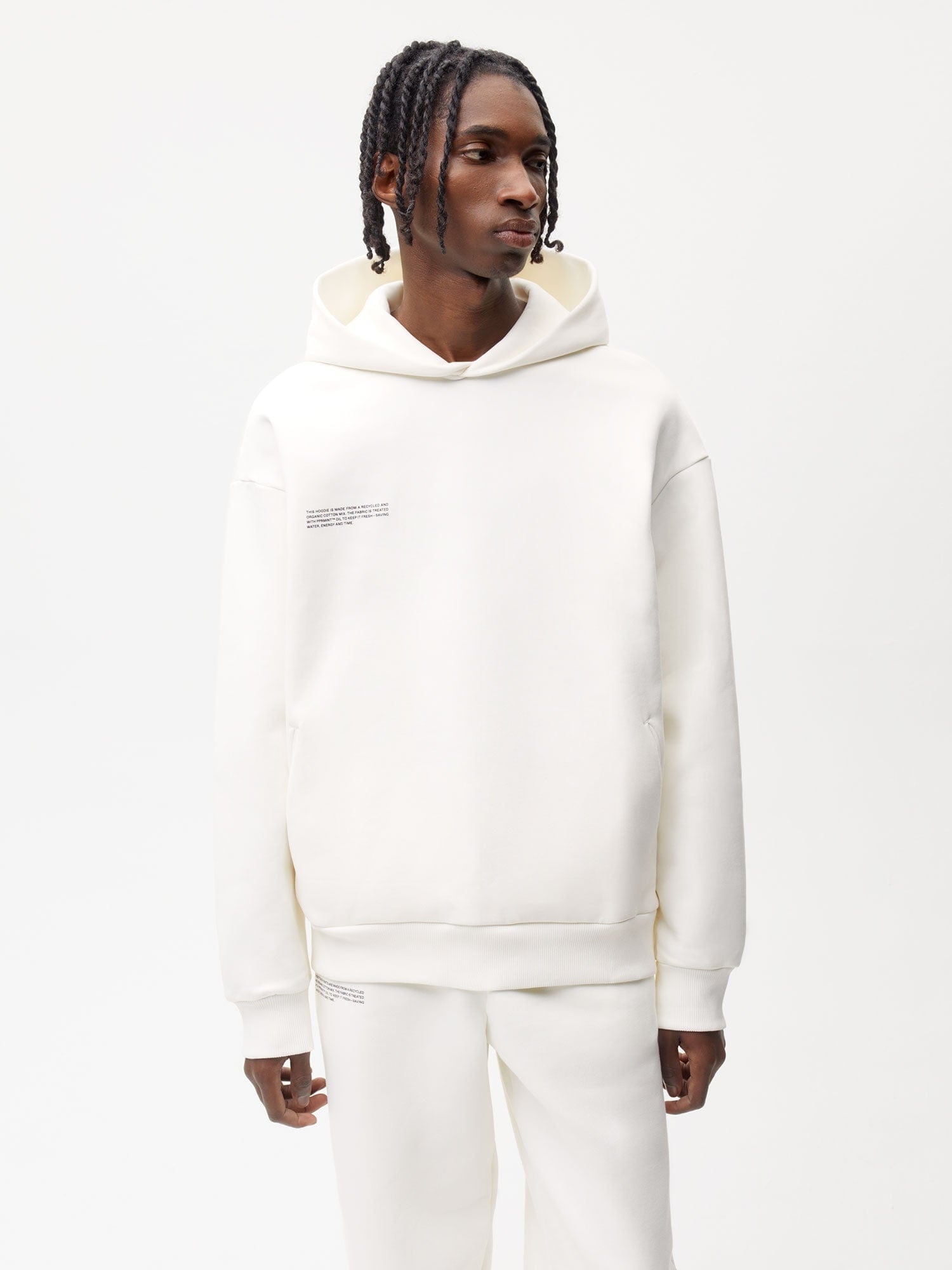 Mens 365 Heavyweight Hoodie - Off-White - 2