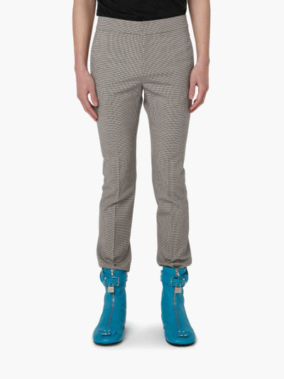 JW Anderson CHECK SLIM LEG TROUSERS outlook