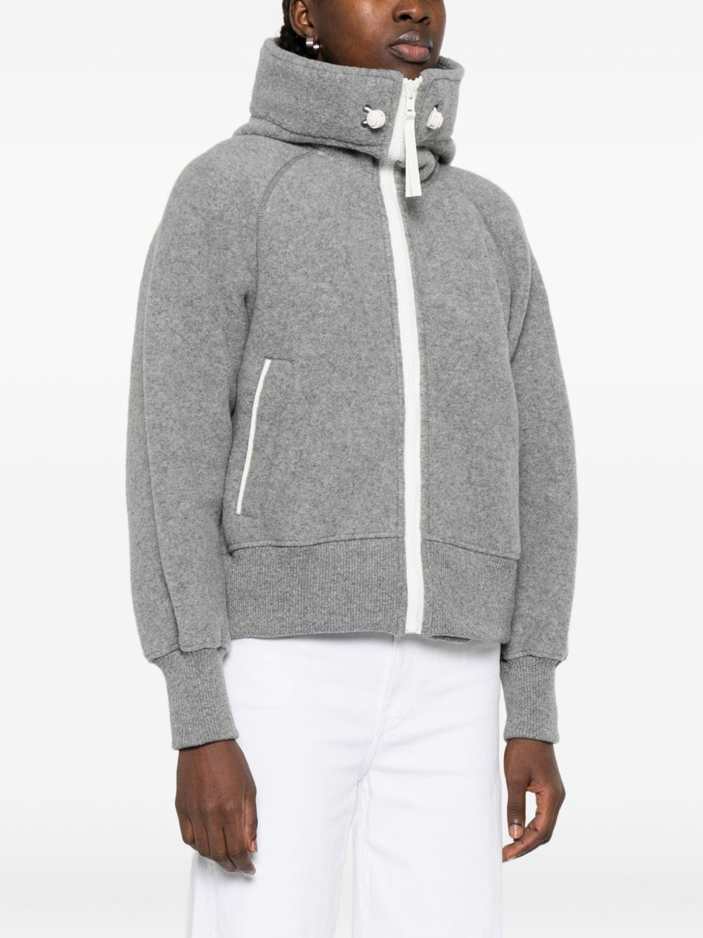 Chilliwack fleece-texture bomber jacket - 3