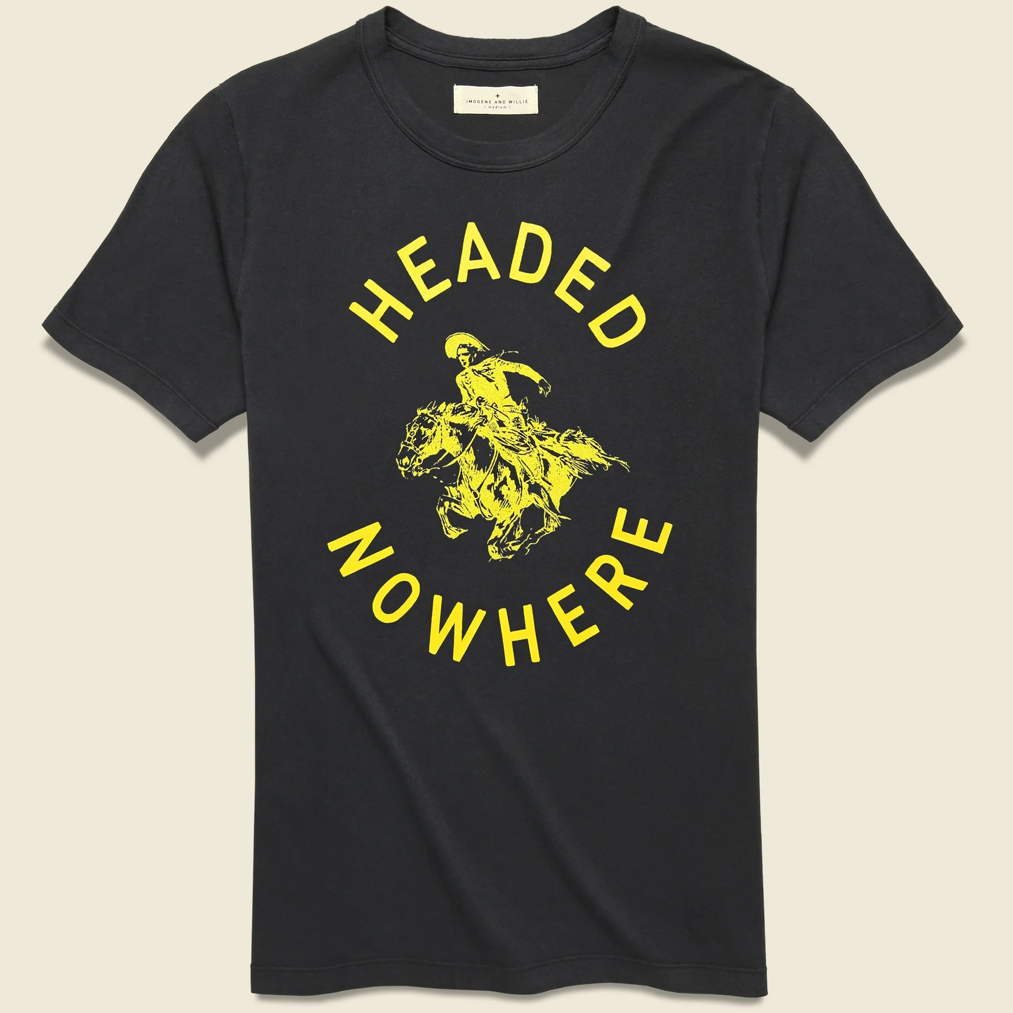 Headed Nowhere Tee - Black - 1