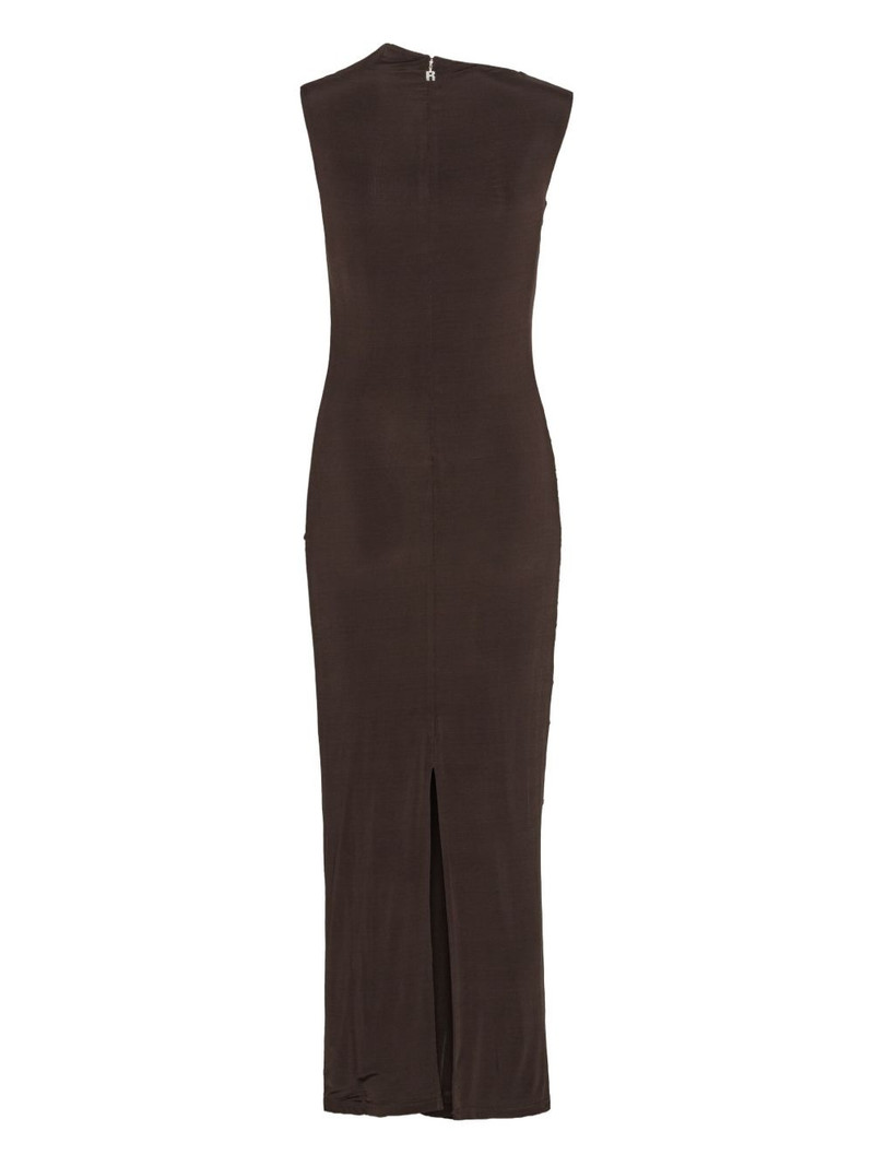ruched midi dress 5