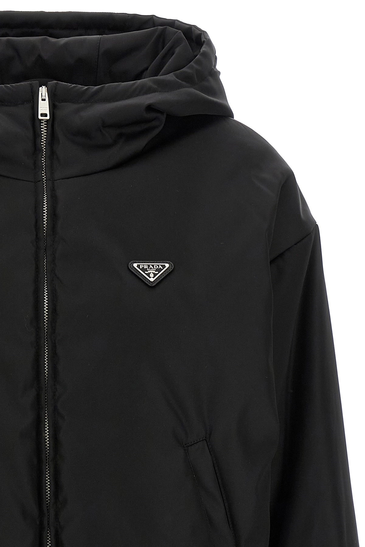Re-Nylon hooded jacket - 3