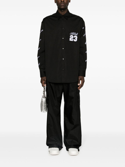 Off-White 23 Heavycot cotton overshirt outlook
