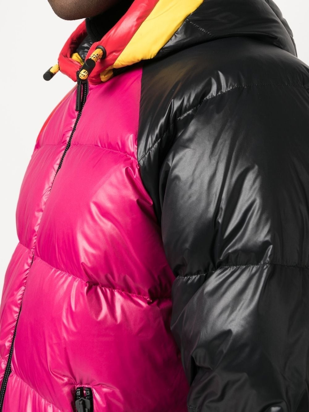 Kaban logo-print padded jacket - 5