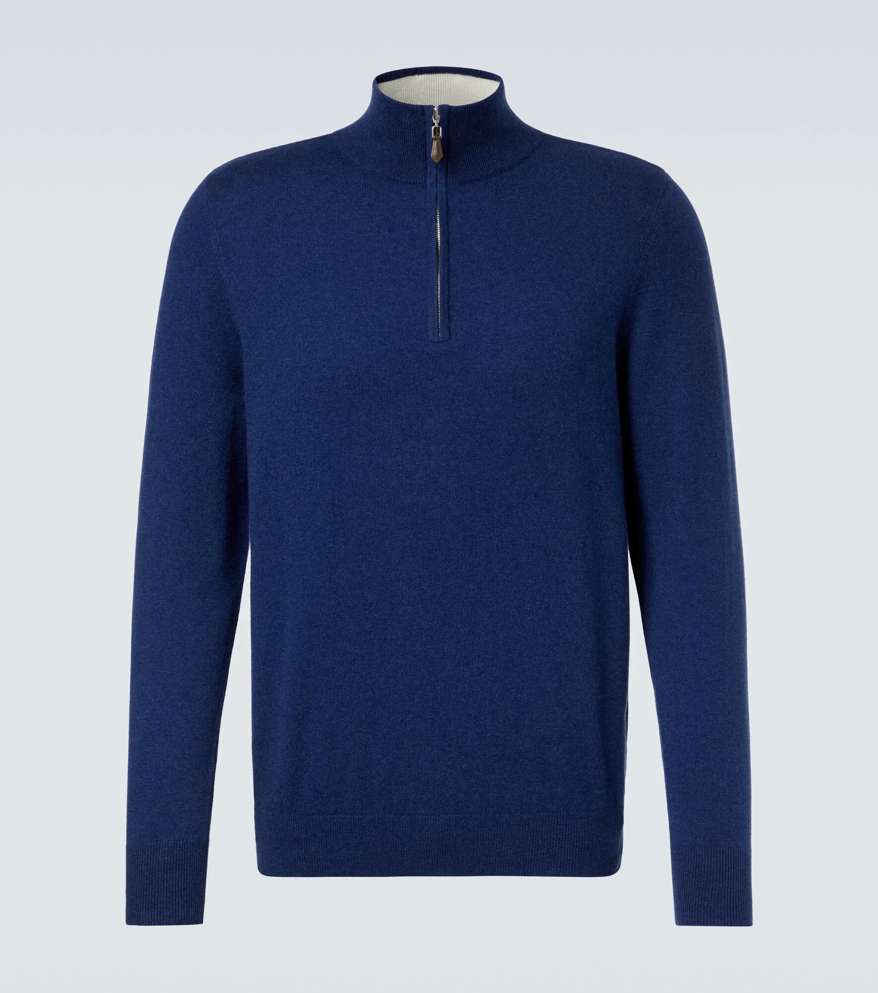 Mr Fenchurch cashmere half-zip sweater - 1