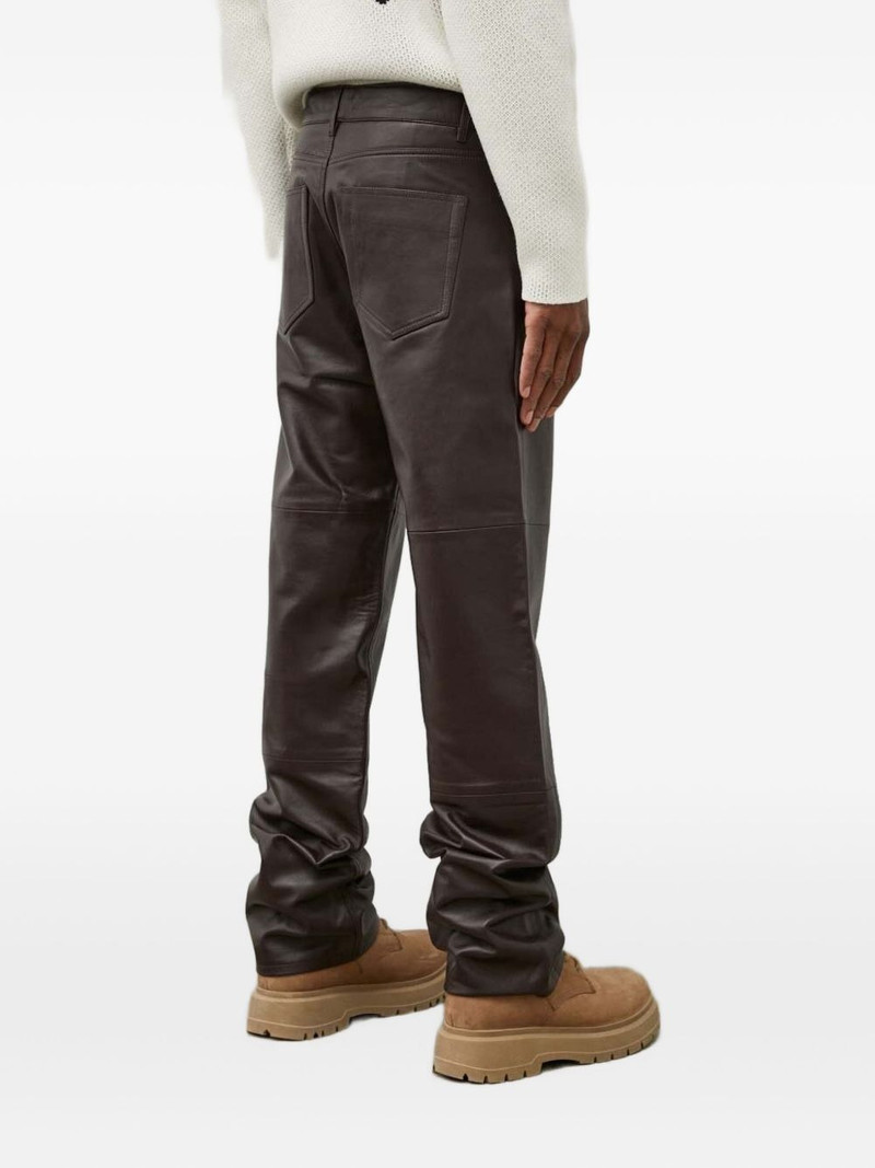 TIGER OF SWEDEN Alec leather trousers outlook
