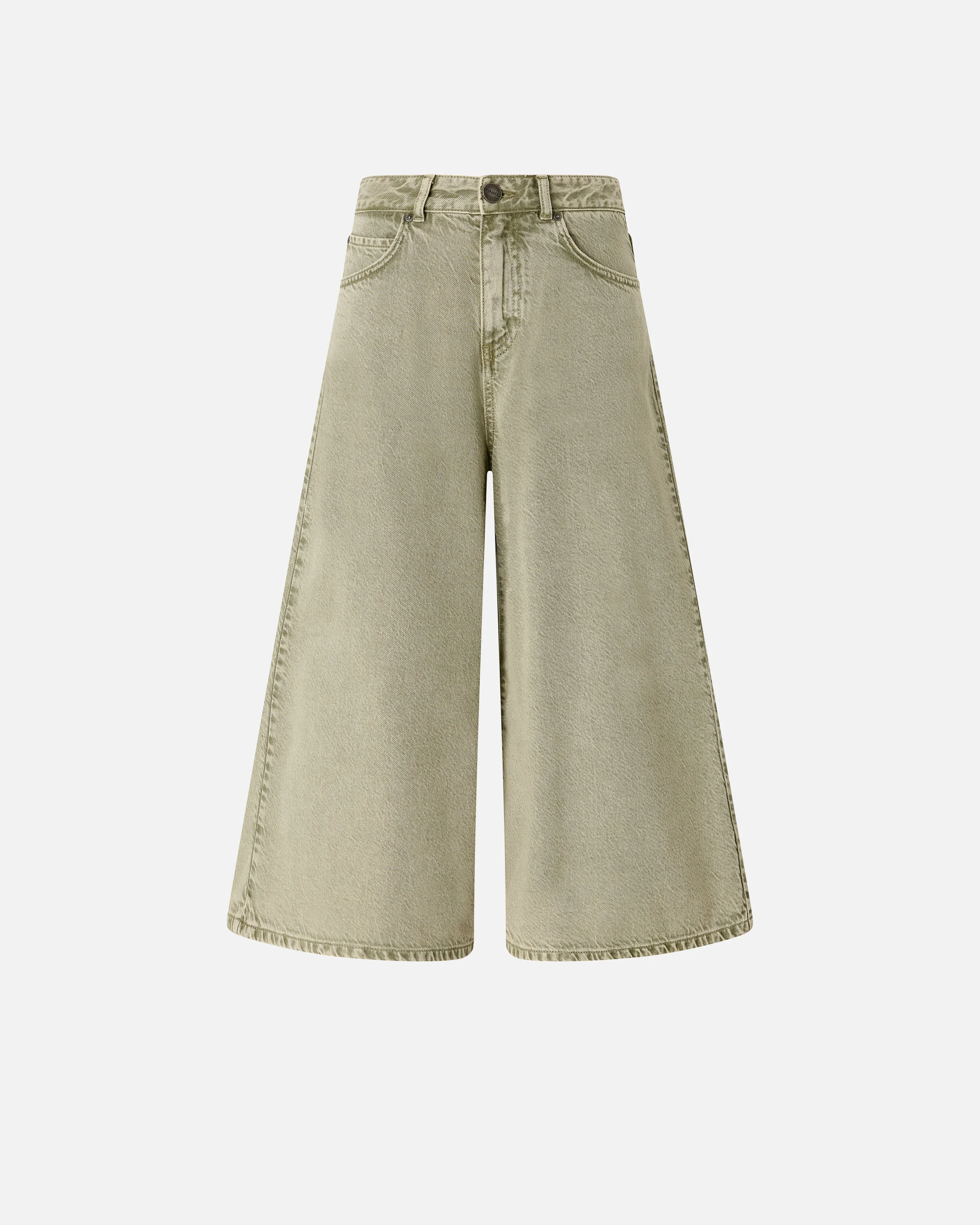 LONG DENIM BERMUDA SHORTS - 1