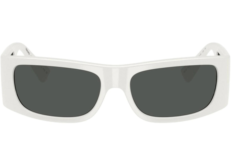 VERSACE Versace Rectangle Sunglasses Gray White (VE4482 314/87) outlook