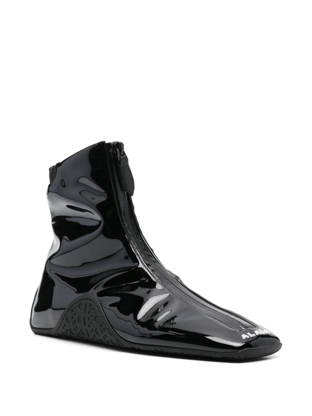 logo-embossed sneakers - 2