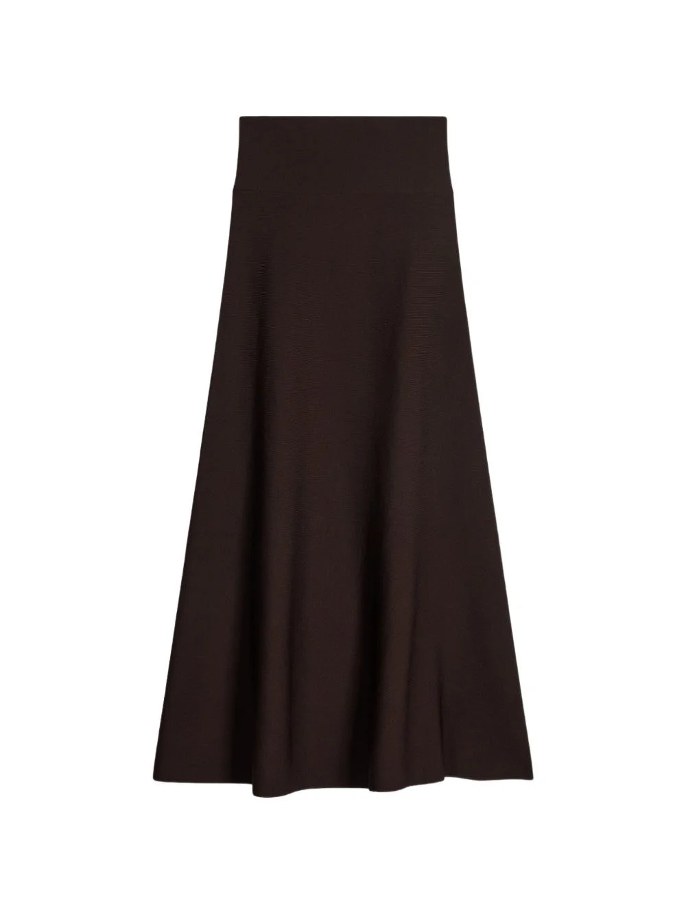 Hidaya ribbed-knit midi skirt - 1