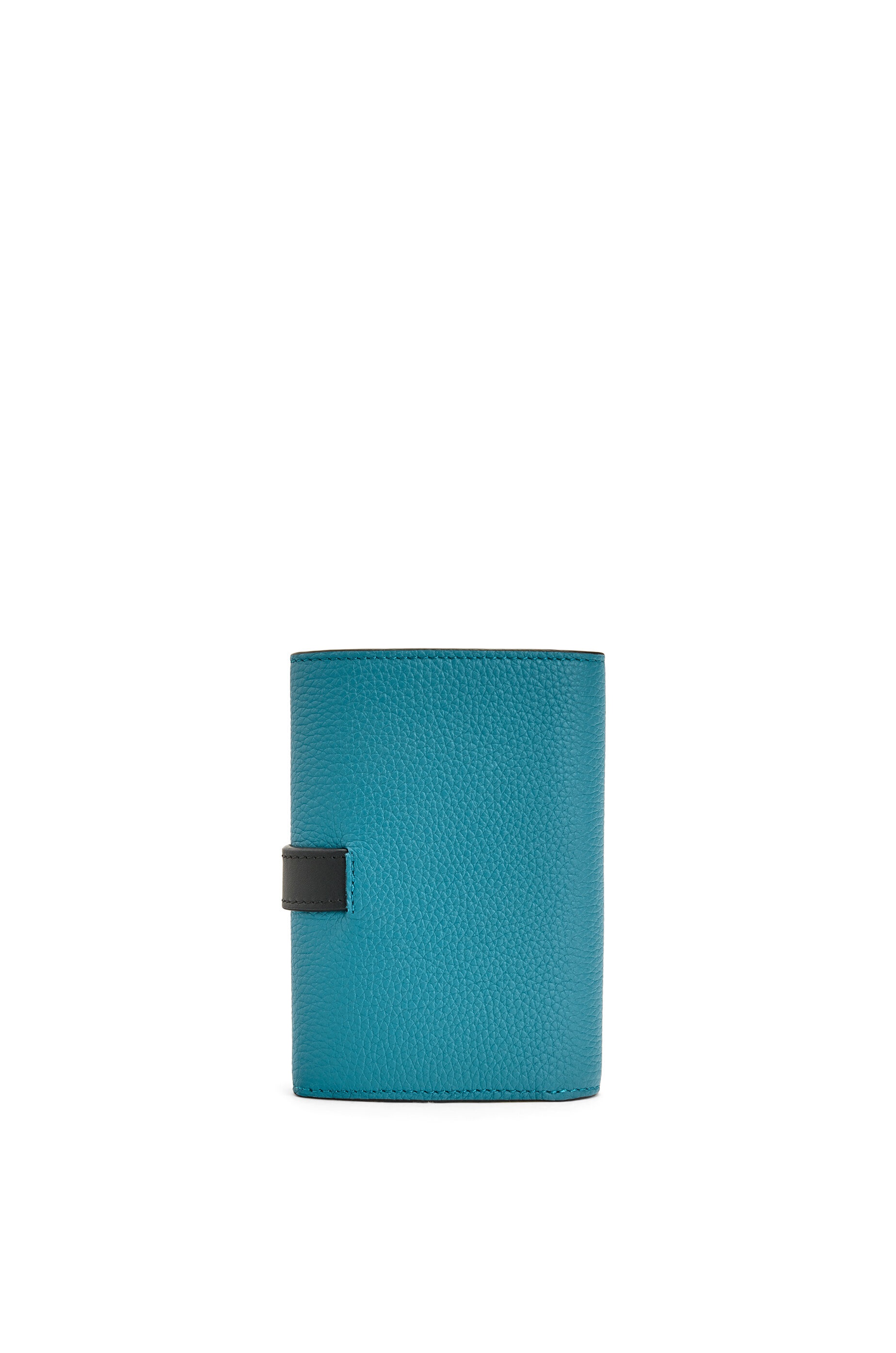 Small vertical wallet in soft grained calfskin - 8