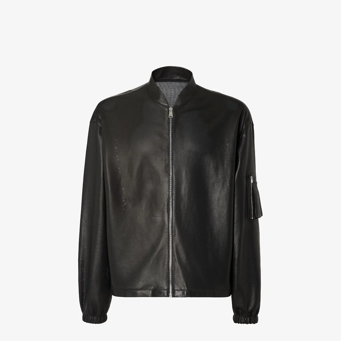 Blouson Black nappa-leather blouson - 1