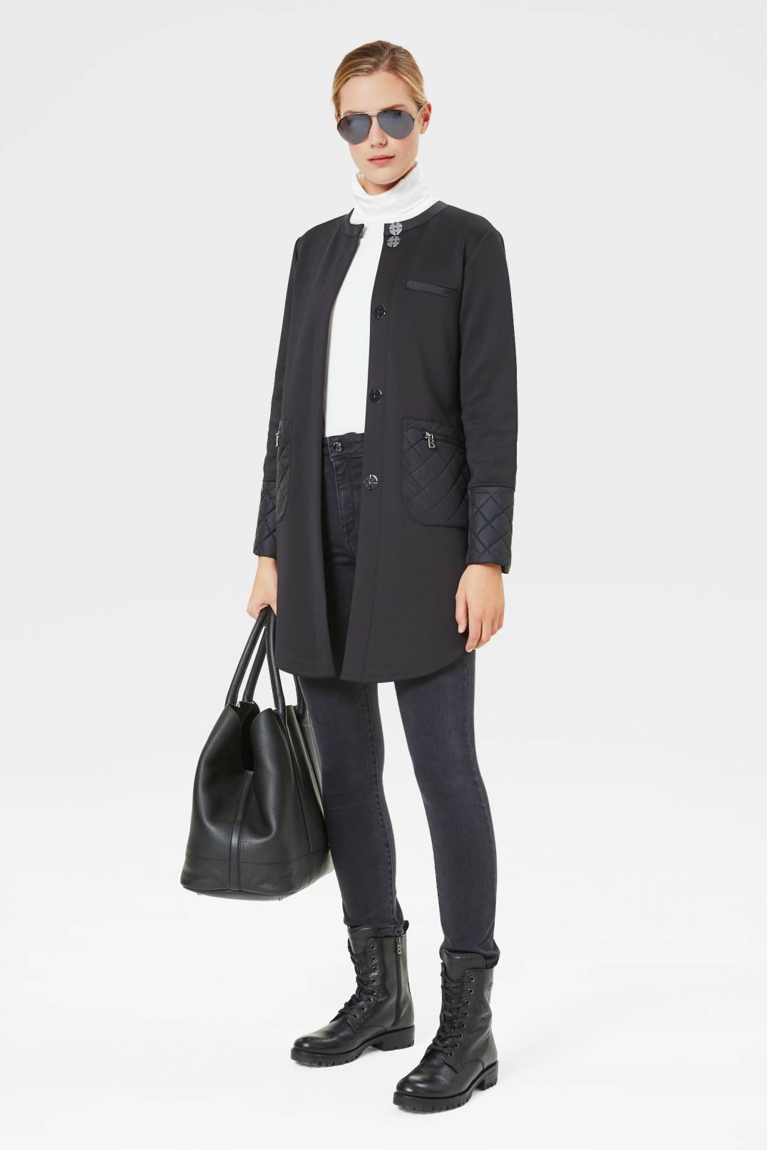 SULDEN THERESA HANDBAG IN BLACK - 7