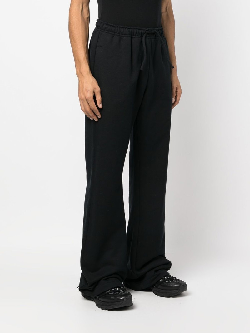 logo-print flared track pants 3