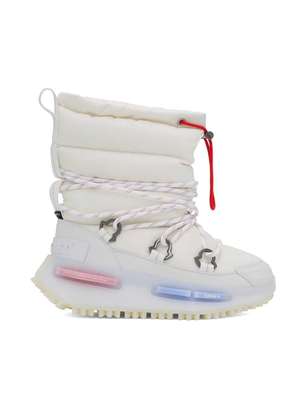 Moncler x adidas Originals White NMD TG 36 Boots - 1