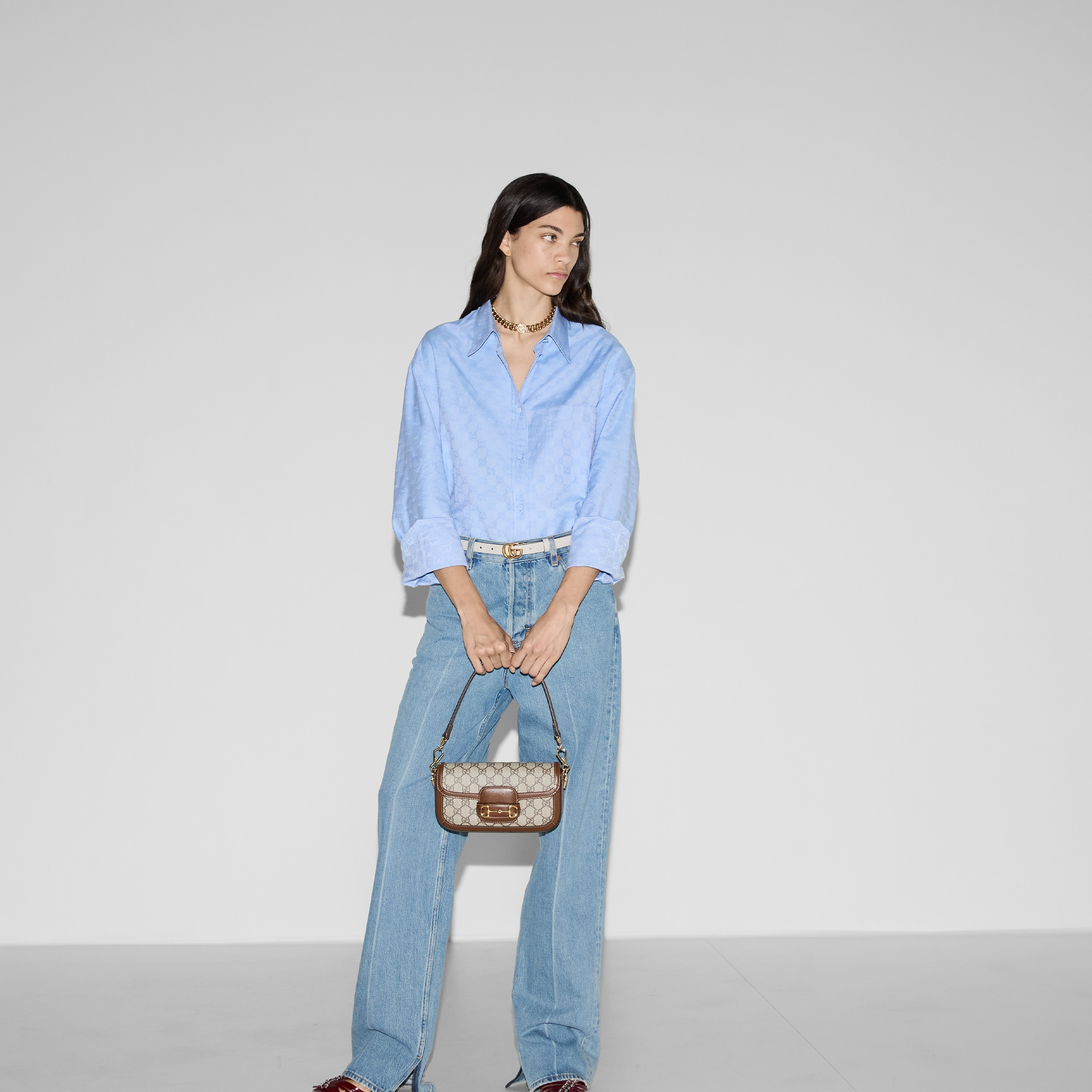 Gucci Horsebit 1955 shoulder bag - 3