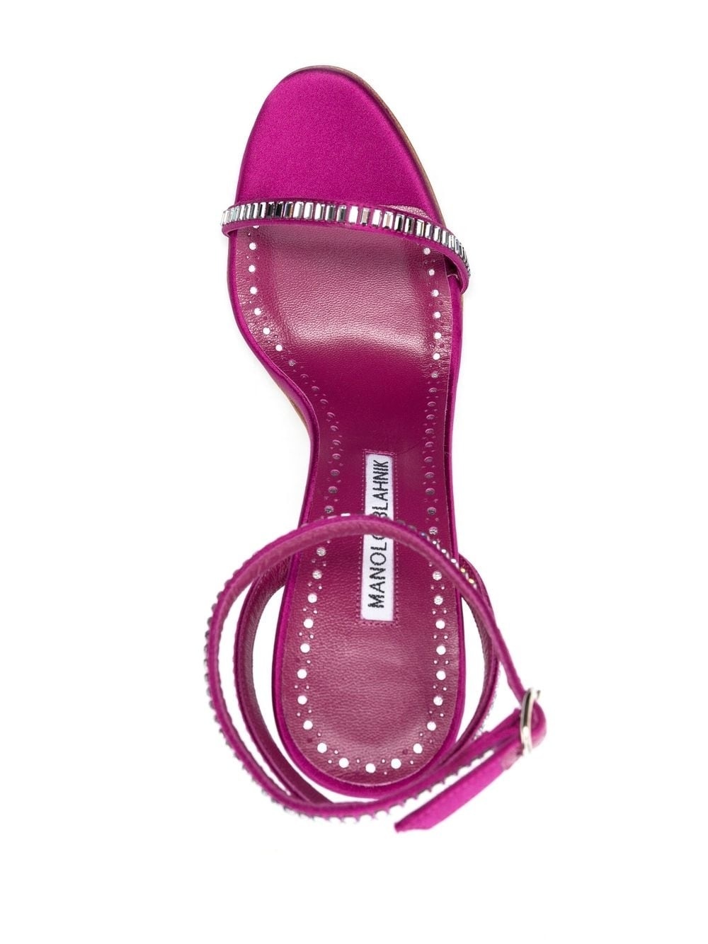 100mm studded stiletto sandals - 4