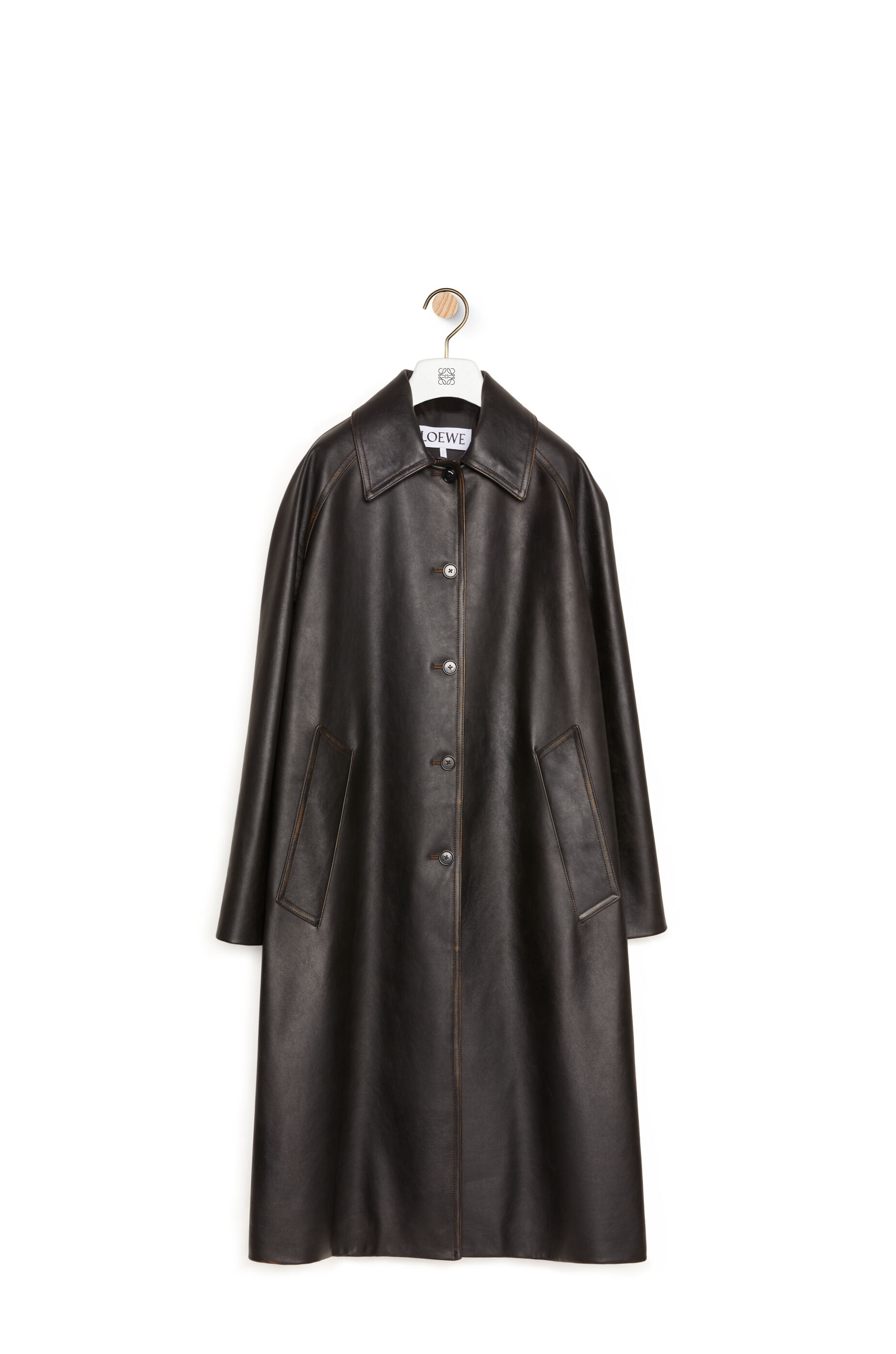 Coat in nappa calfskin - 1