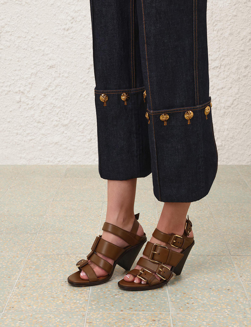 Zimmermann ORLA BUCKLE SANDAL 85 outlook
