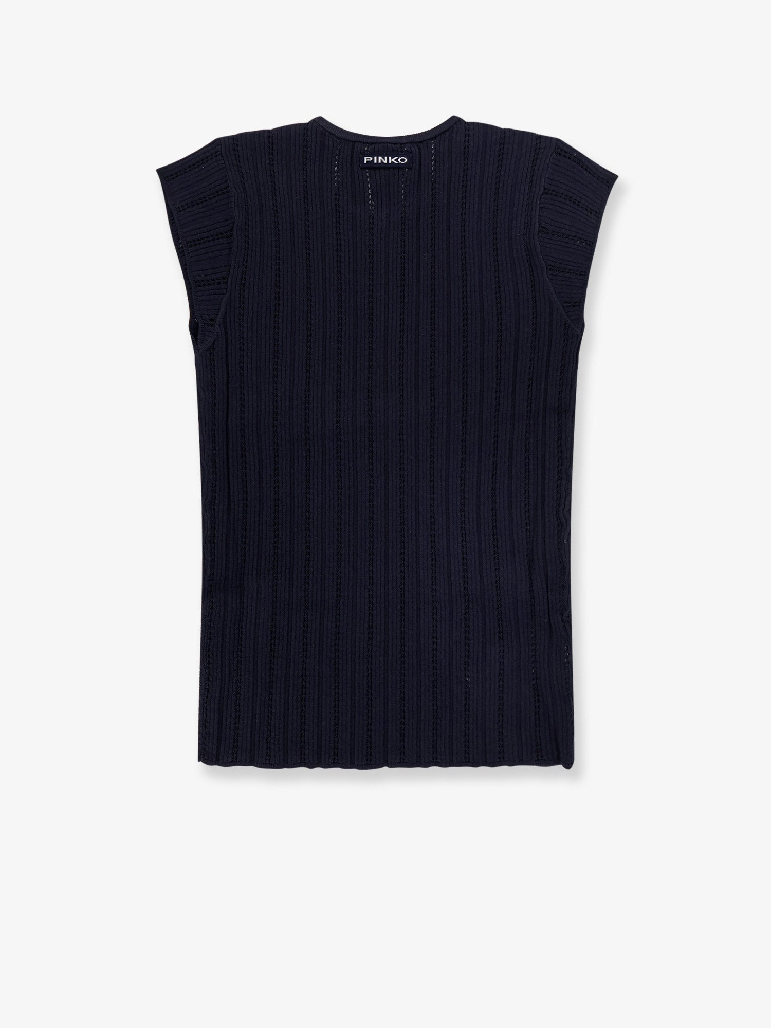 Pinko Tofane Ribbed Viscose Blend Sweater - 2