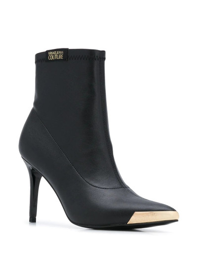 VERSACE JEANS COUTURE metal-tipped ankle boots outlook