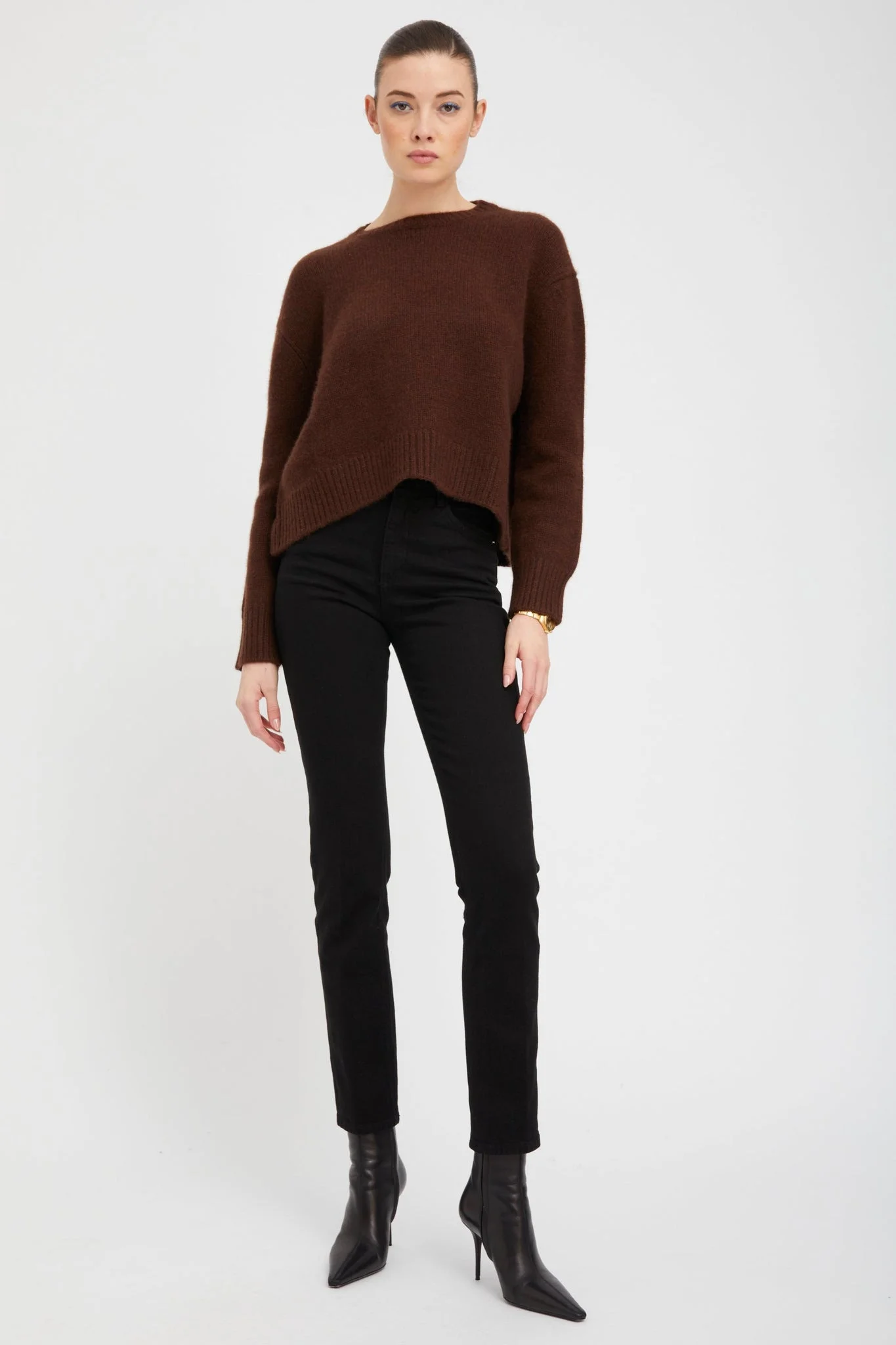 STEVIE SLIM STRAIGHT LEG DENIM - 1