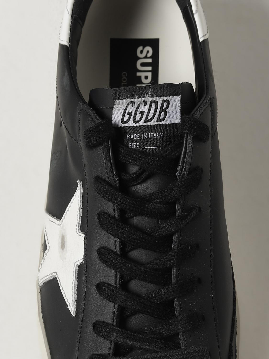 Super-Star classic Golden Goose sneakers in worn leather - 4