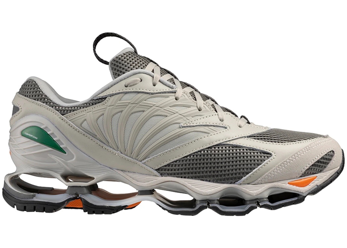 Mizuno Mizuno Wave Prophecy LS Graphpaper Grey | REVERSIBLE