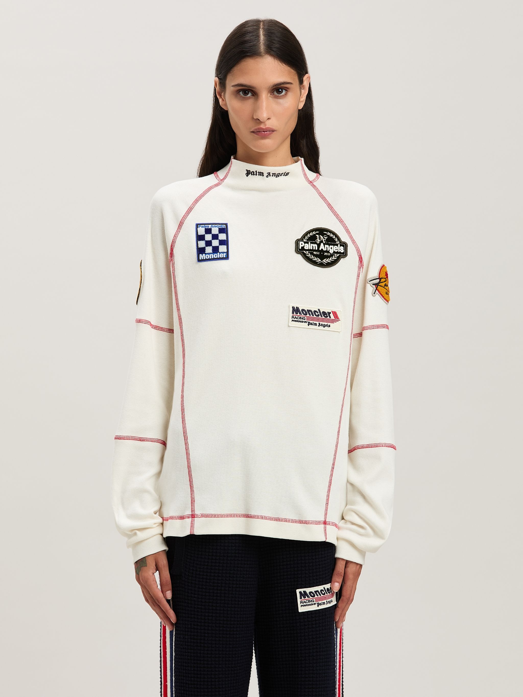 PAxMoncler long sleeves Racing T-shirt - 4