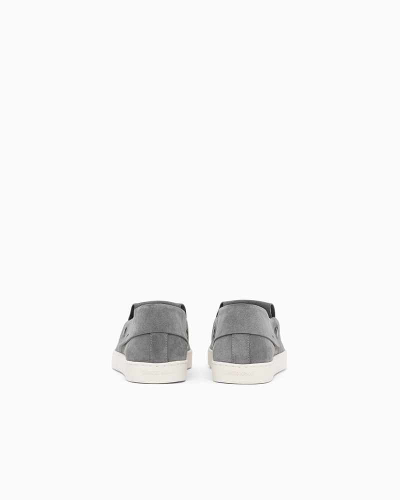 GIORGIO ARMANI LOAFER IN SUEDE WITH A LEATHER LINING AND RUBBER SOLE outlook