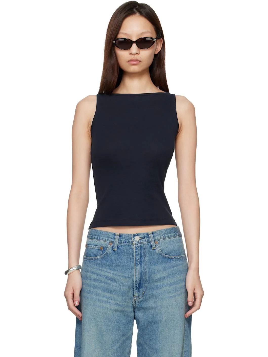 Navy Timmi Tank Top - 1