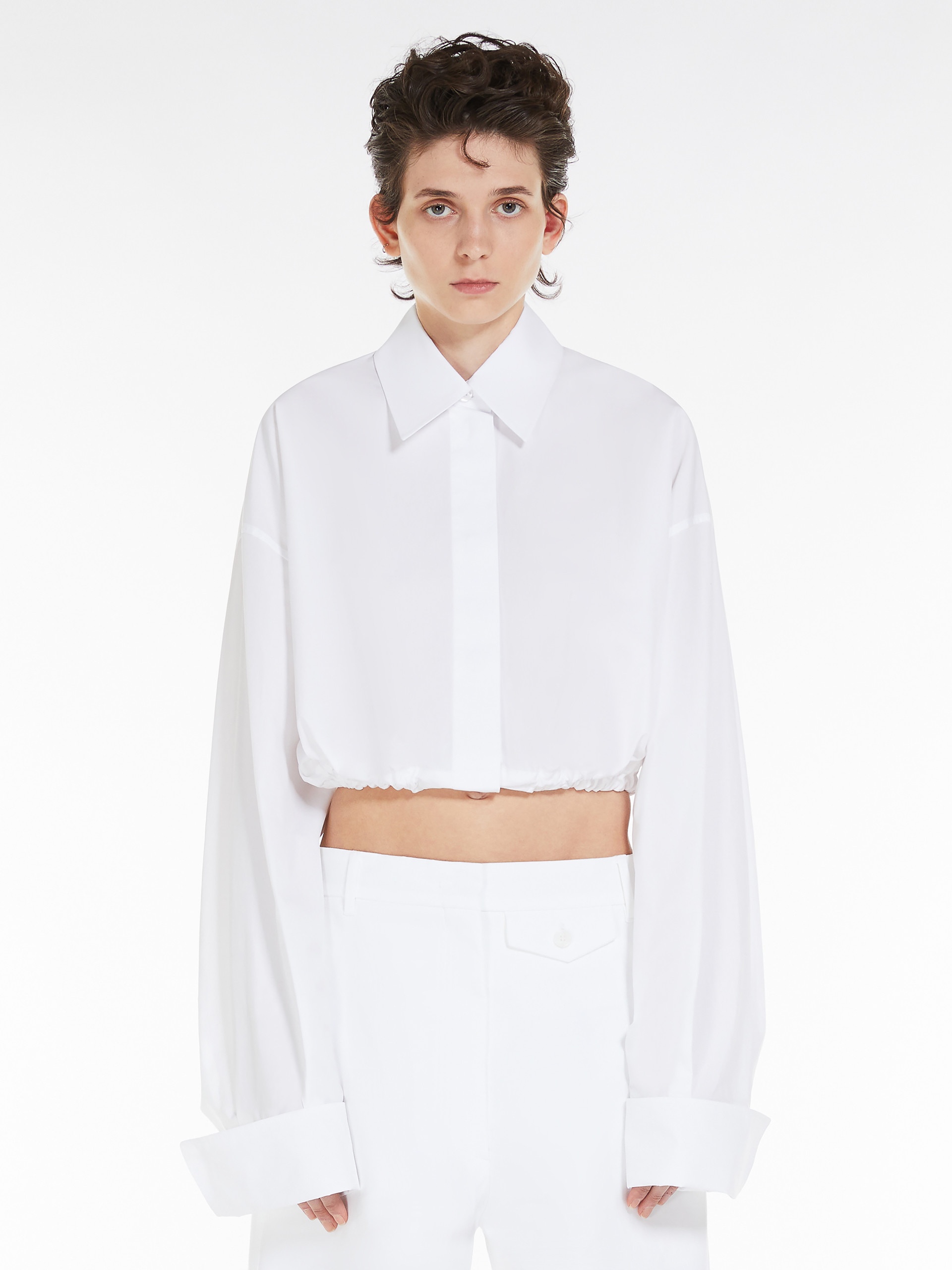 SARONG Boxy-fit drawstring shirt - 3