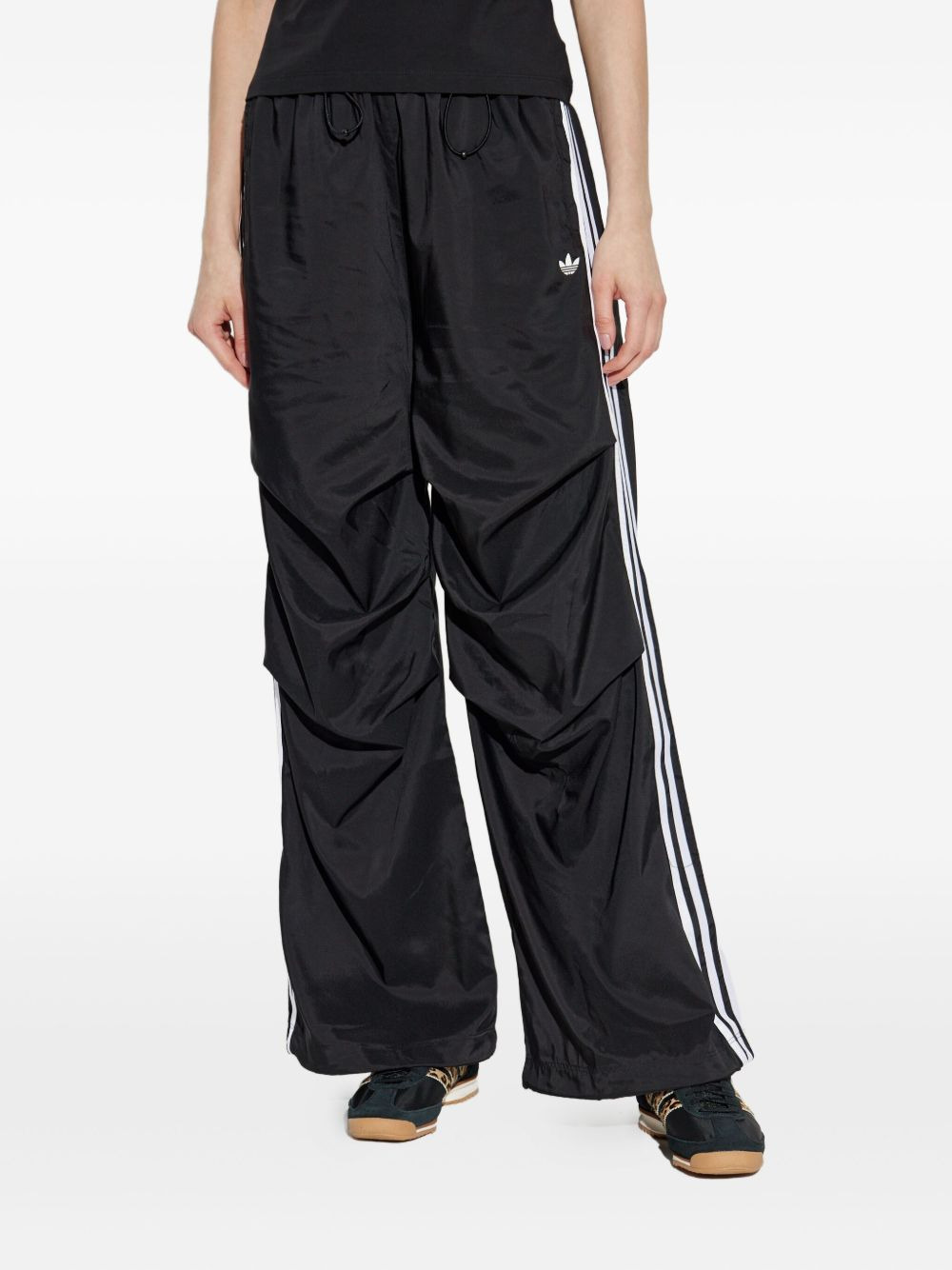 three-stripe drawstring trousers - 3