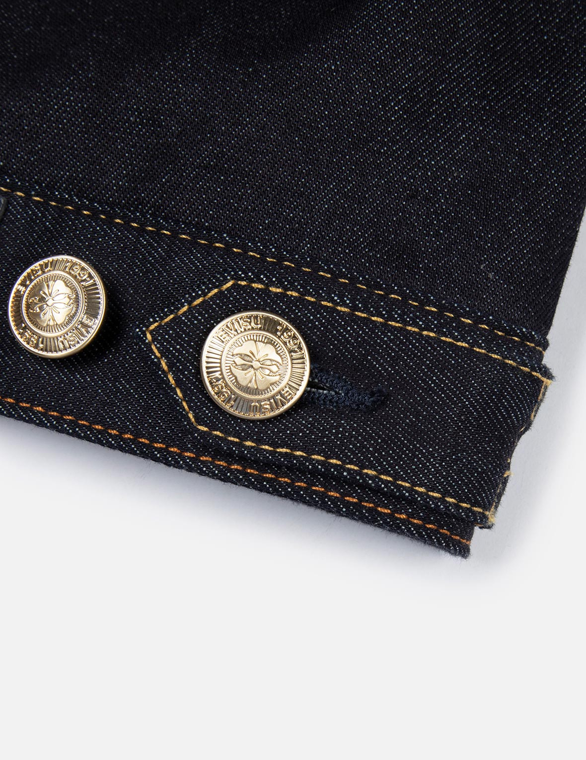 BROCADE ROSE AND LOGO EMBROIDERY REGULAR FIT DENIM JACKET - 10