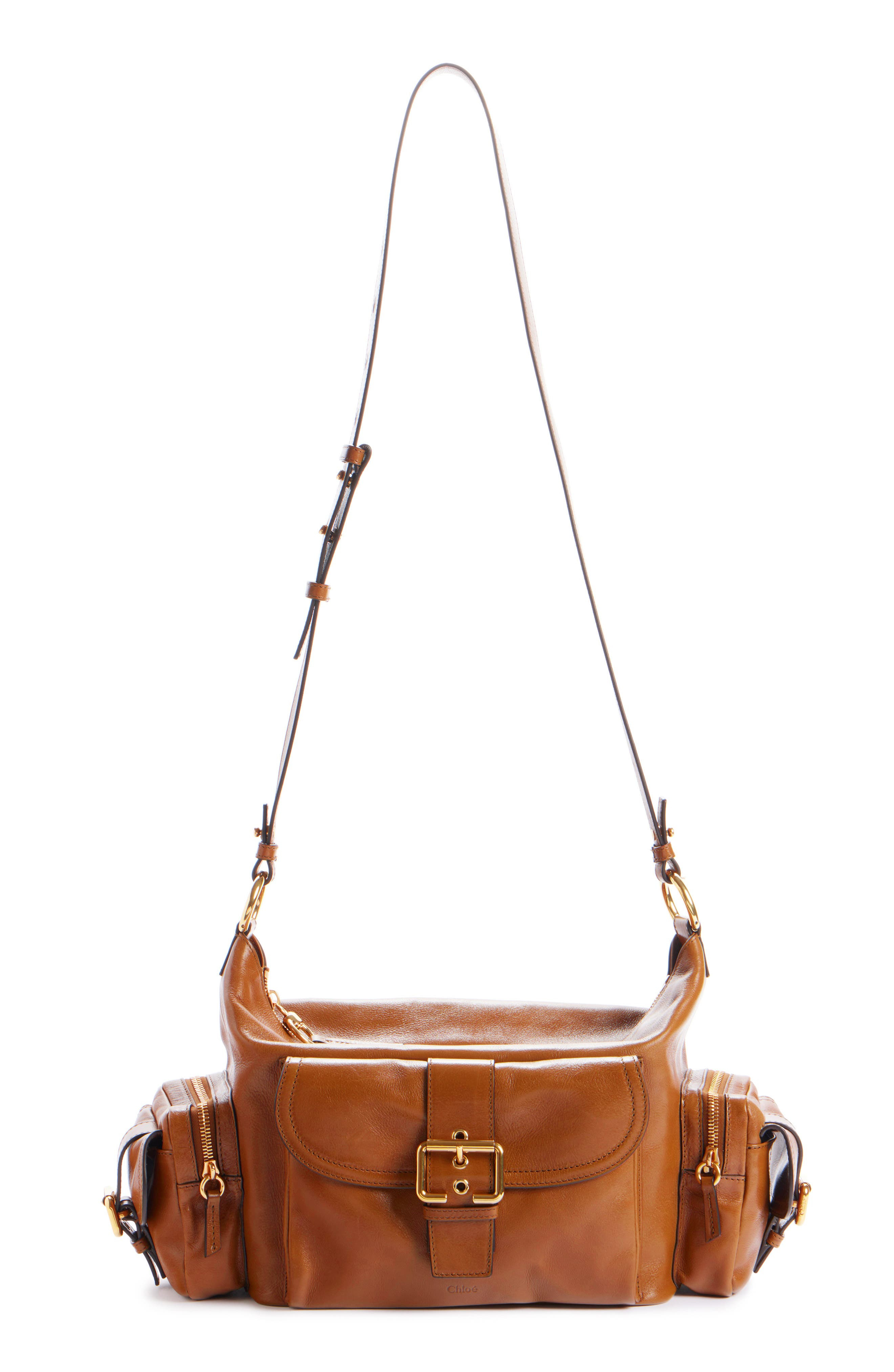 Chloé Camera Leather Top Handle Bag in Clay Brown at Nordstrom - 6