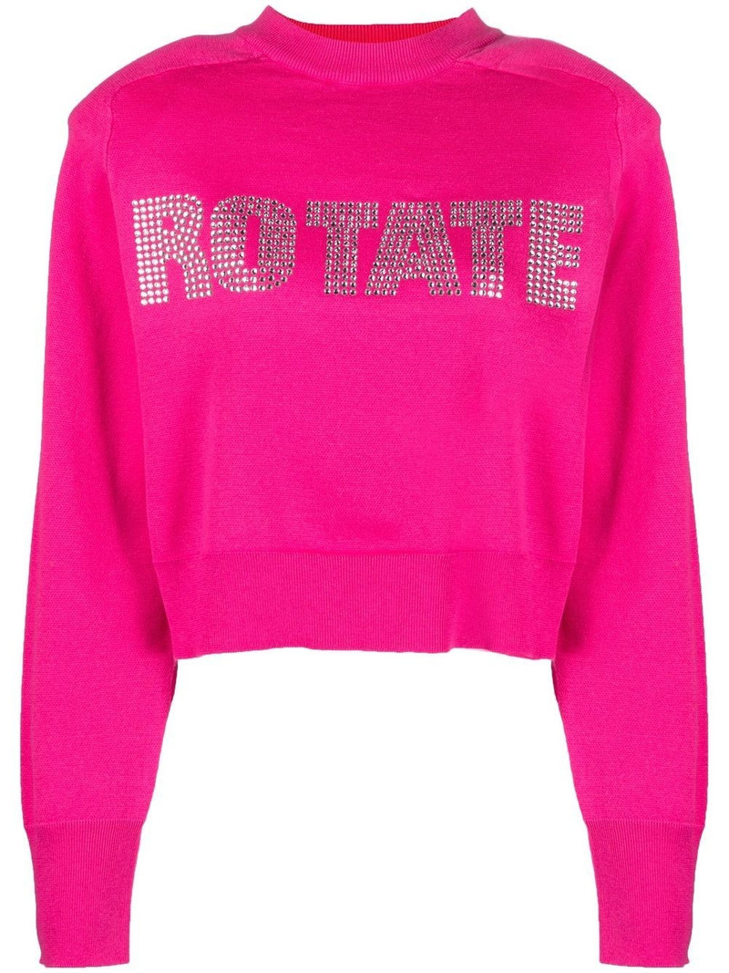 Shandy rhinestone-embellished jumper 1