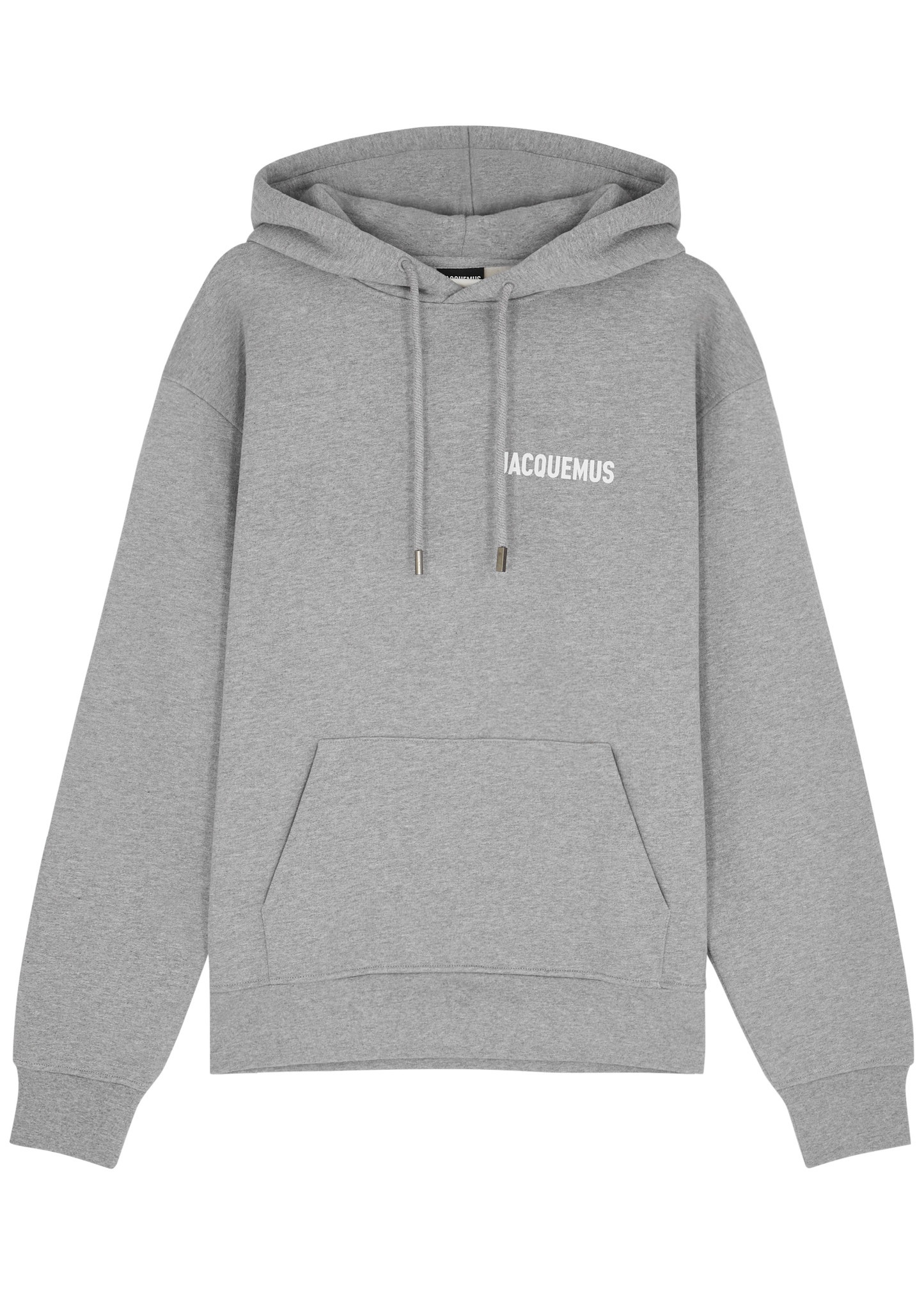 Hooded logo cotton sweatshirt - 1