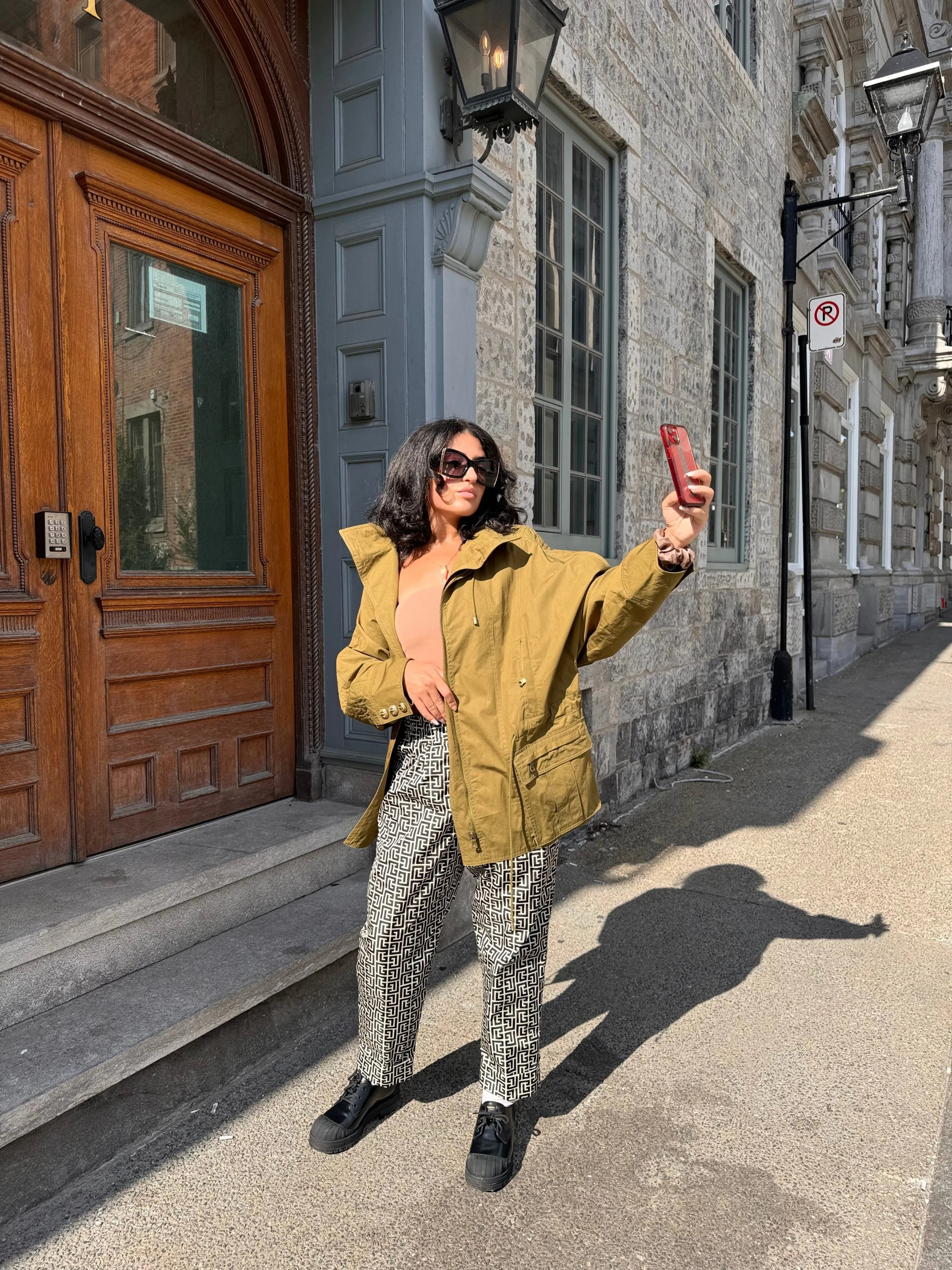 Quilted Trench Coat - 7