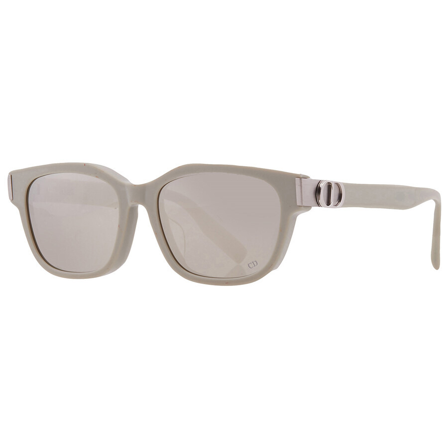 Dior CD ICON S1F Smoke Mirror Square Men's Sunglasses DM40122F 57C 56 - 2
