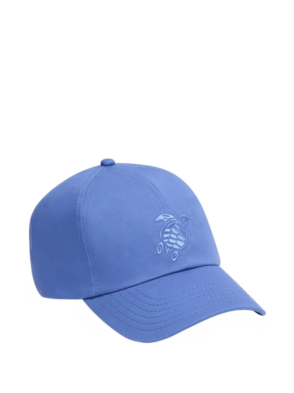 embroidered turtle cotton cap - 1