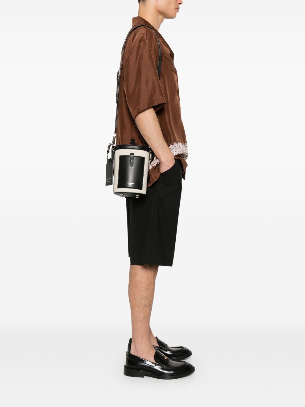 canvas messenger bag - 2
